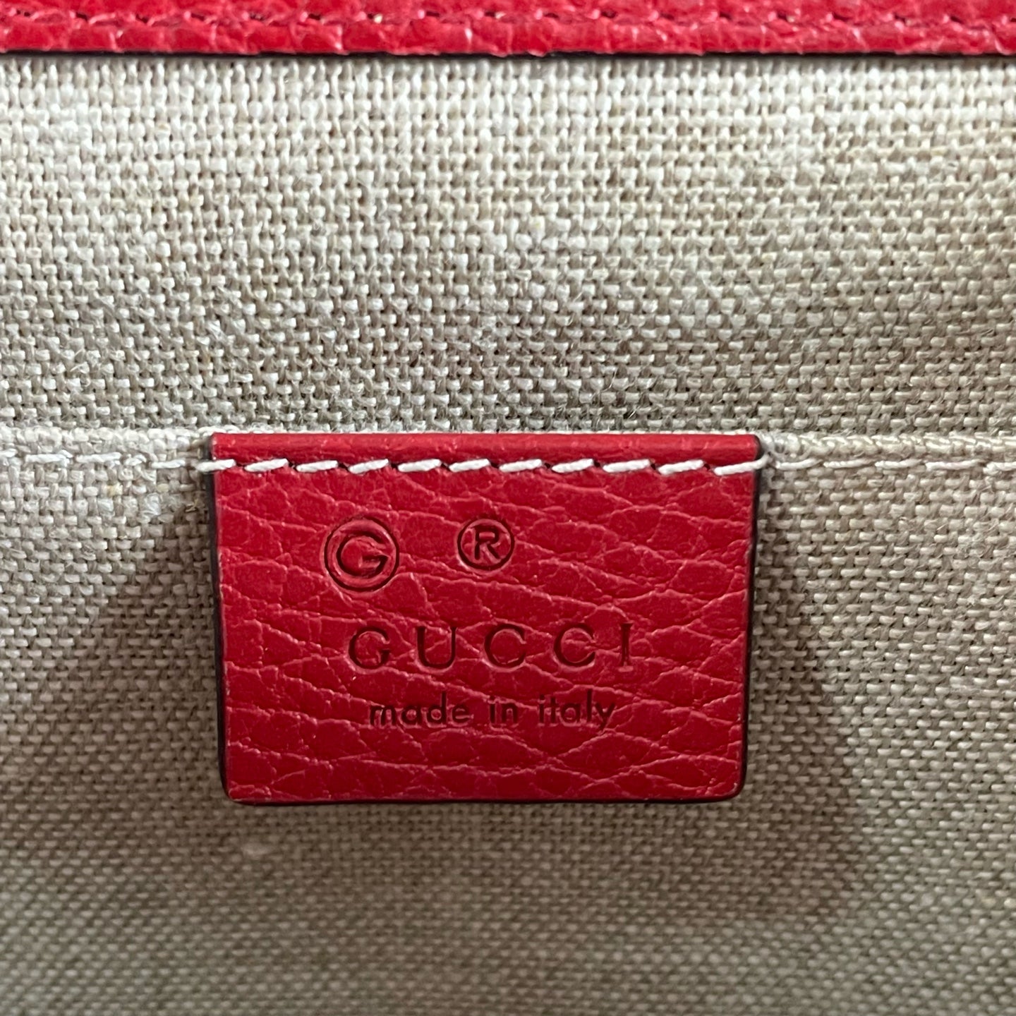 Gucci Red Crossbody