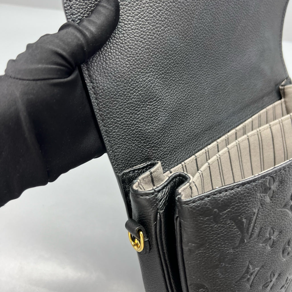 Louis Vuitton Black Messenger Bag