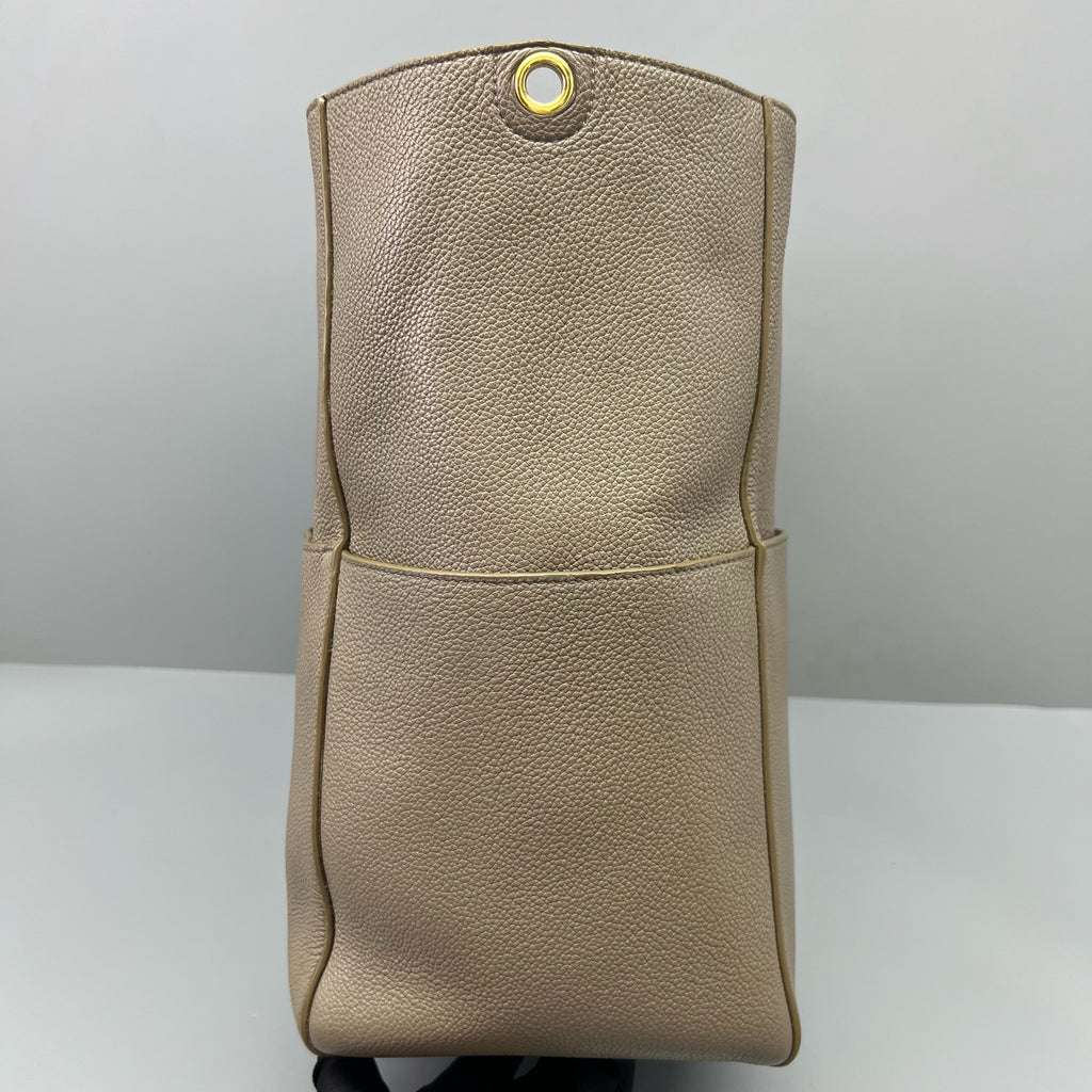 Celine Gray Bucket & Drawstring Bag