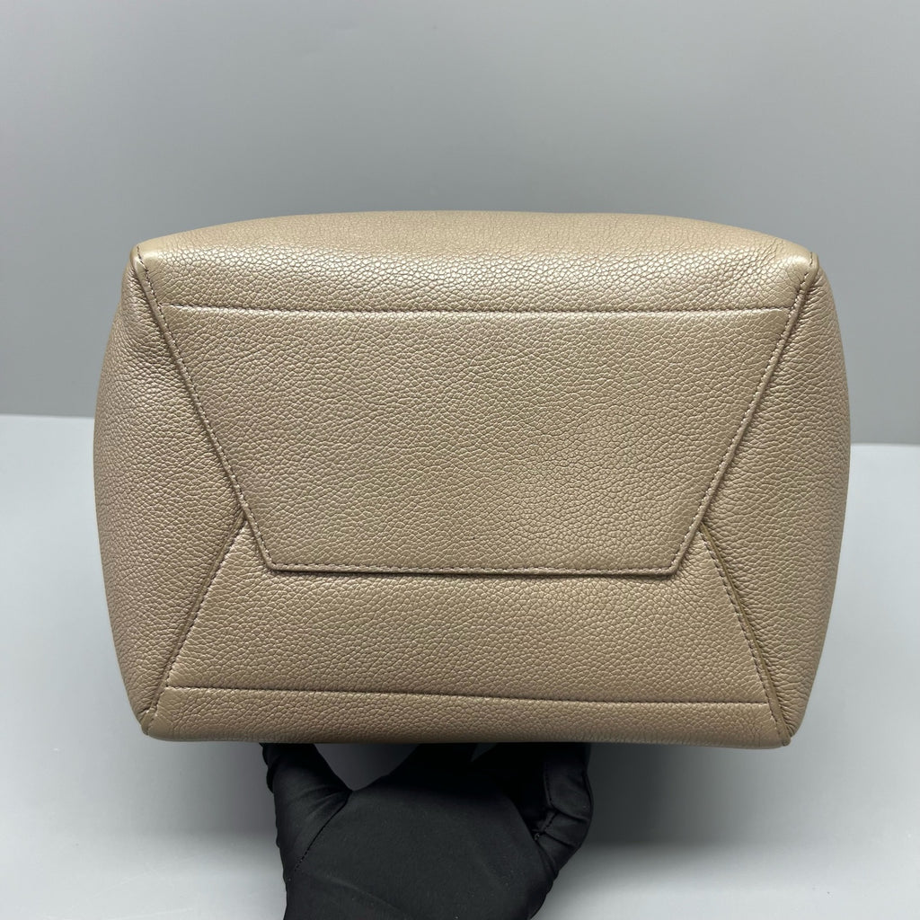 Celine Gray Bucket & Drawstring Bag