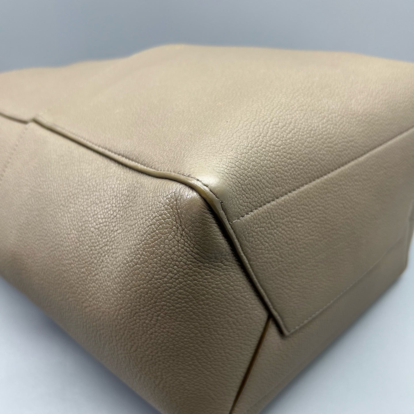 Celine Gray Bucket & Drawstring Bag