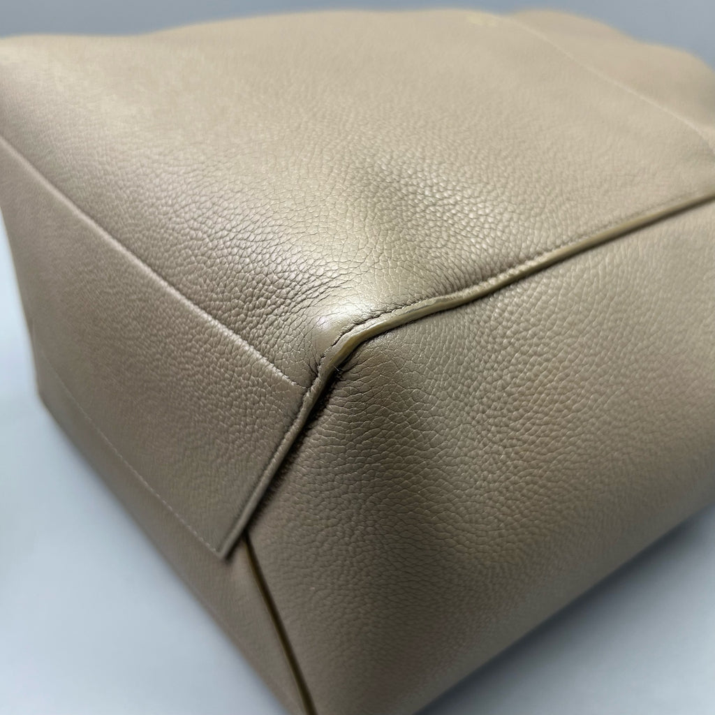Celine Gray Bucket & Drawstring Bag