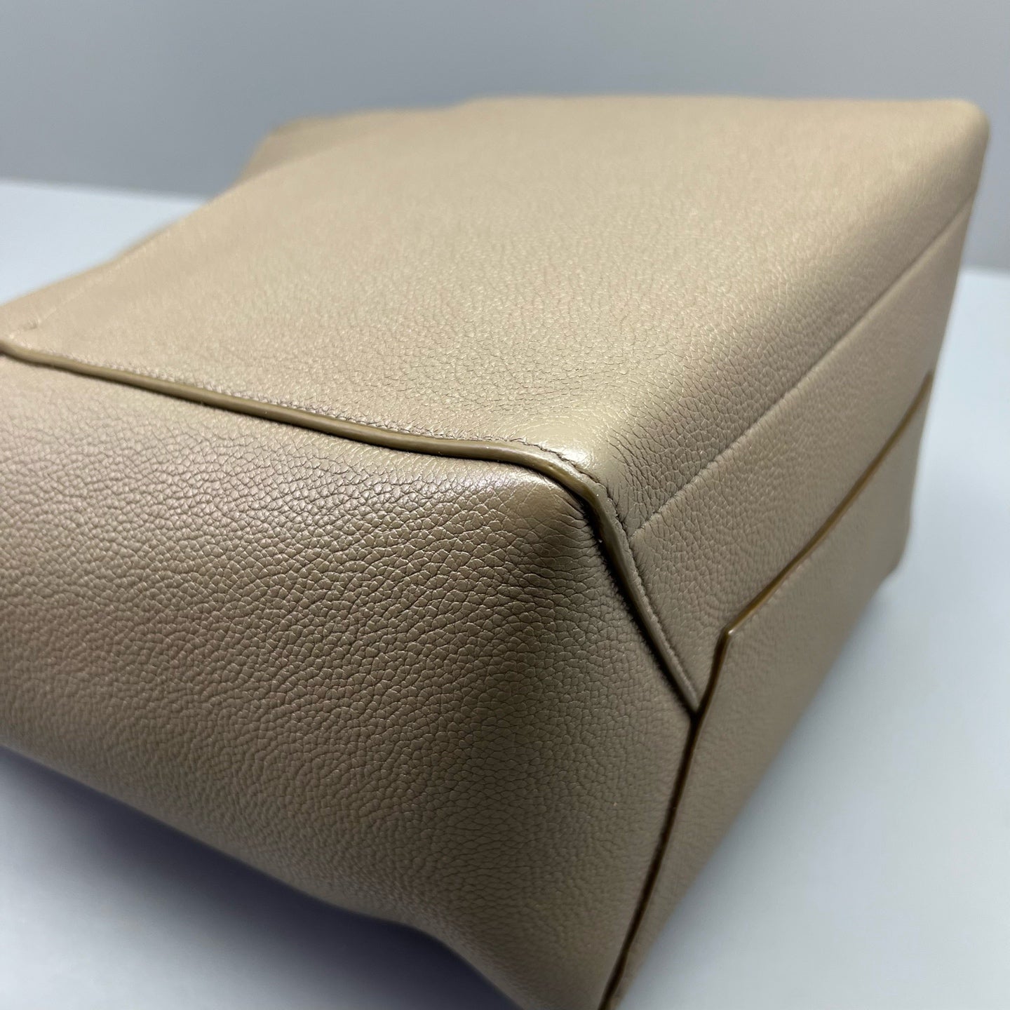 Celine Gray Bucket & Drawstring Bag