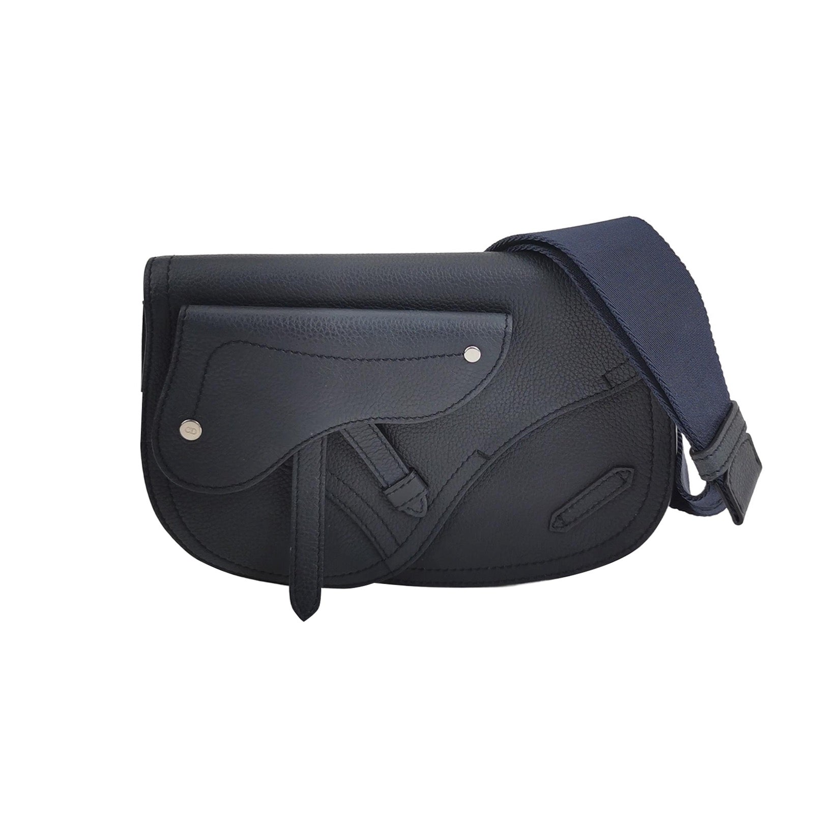 Dior Leather Saddle Bag