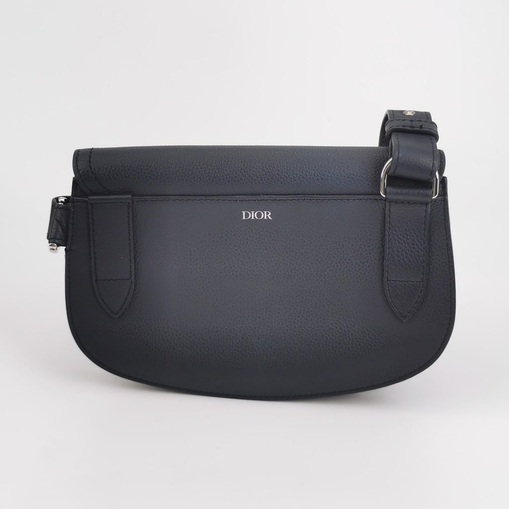 Dior Leather Saddle Bag