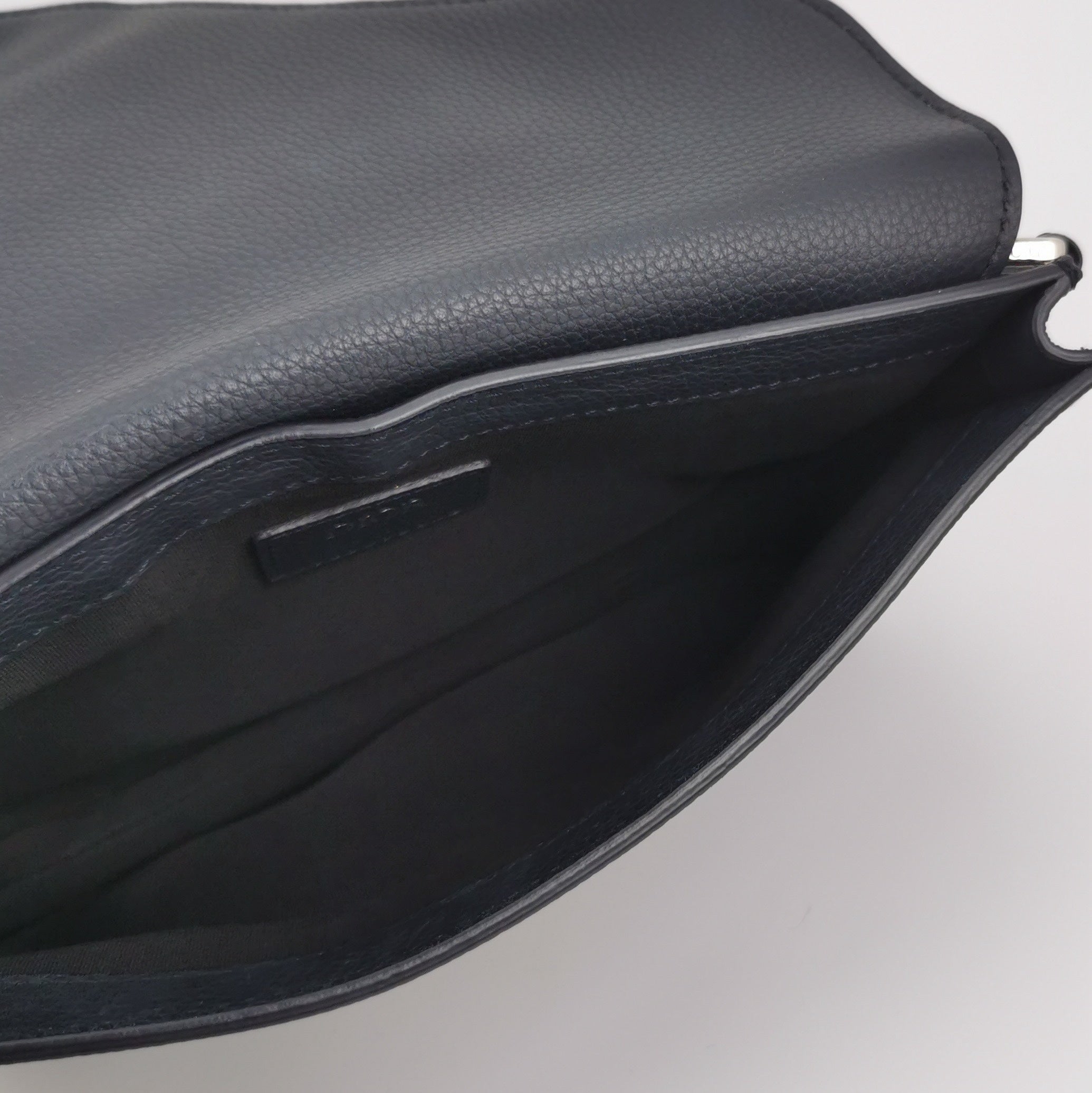 Dior Leather Saddle Bag