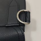 Dior Leather Saddle Bag
