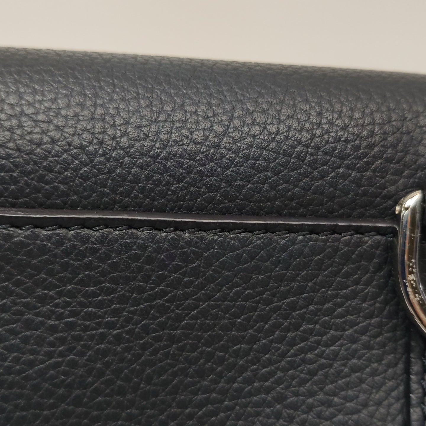 Dior Leather Saddle Bag