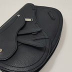 Dior Leather Saddle Bag
