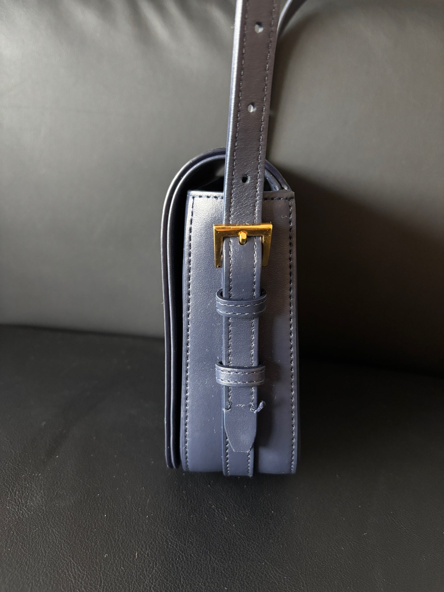 Burberry Blue Messenger Bag