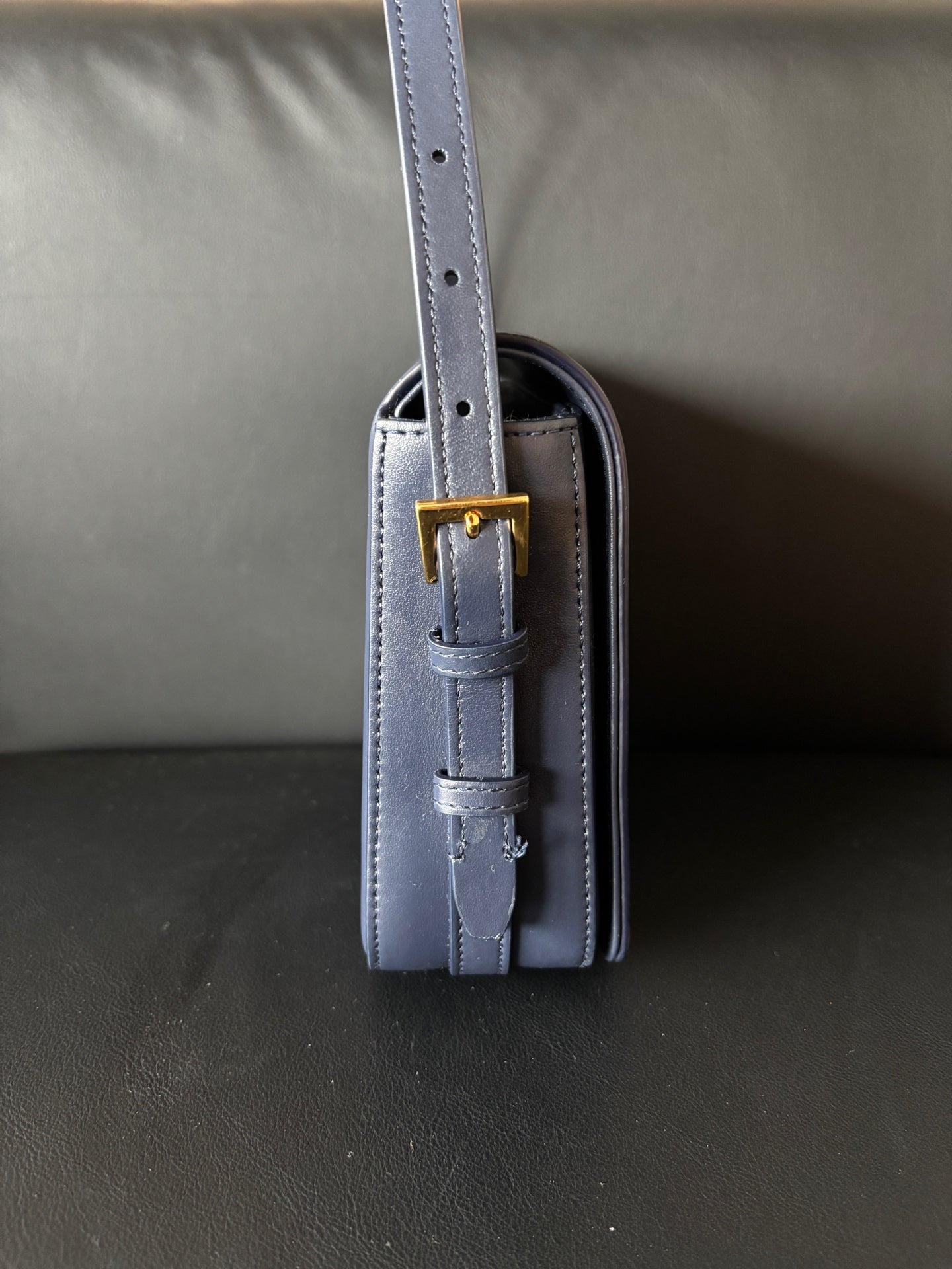 Burberry Blue Messenger Bag