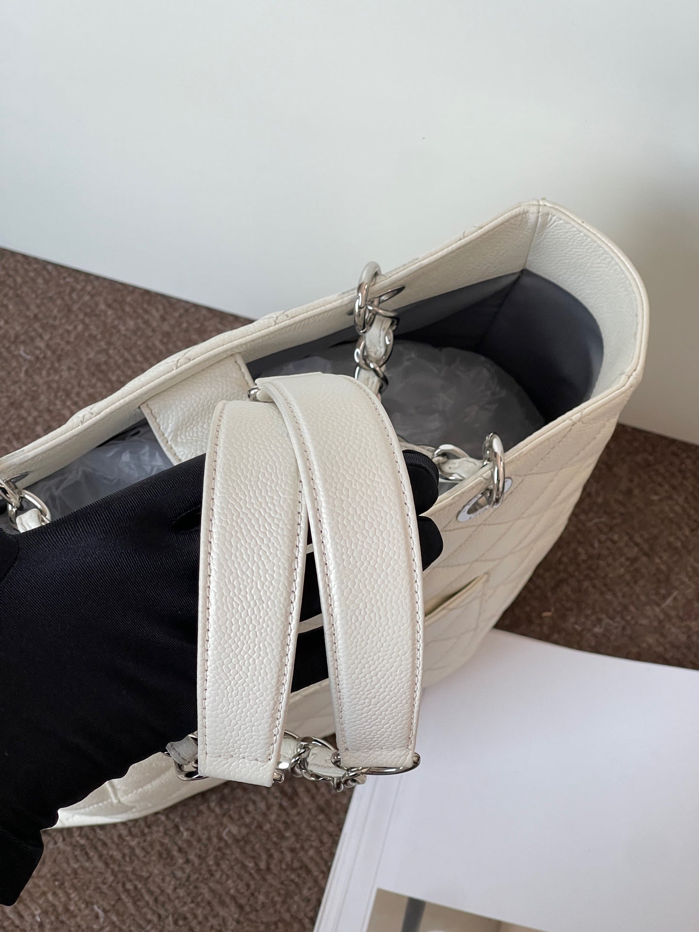 Chanel White Tote