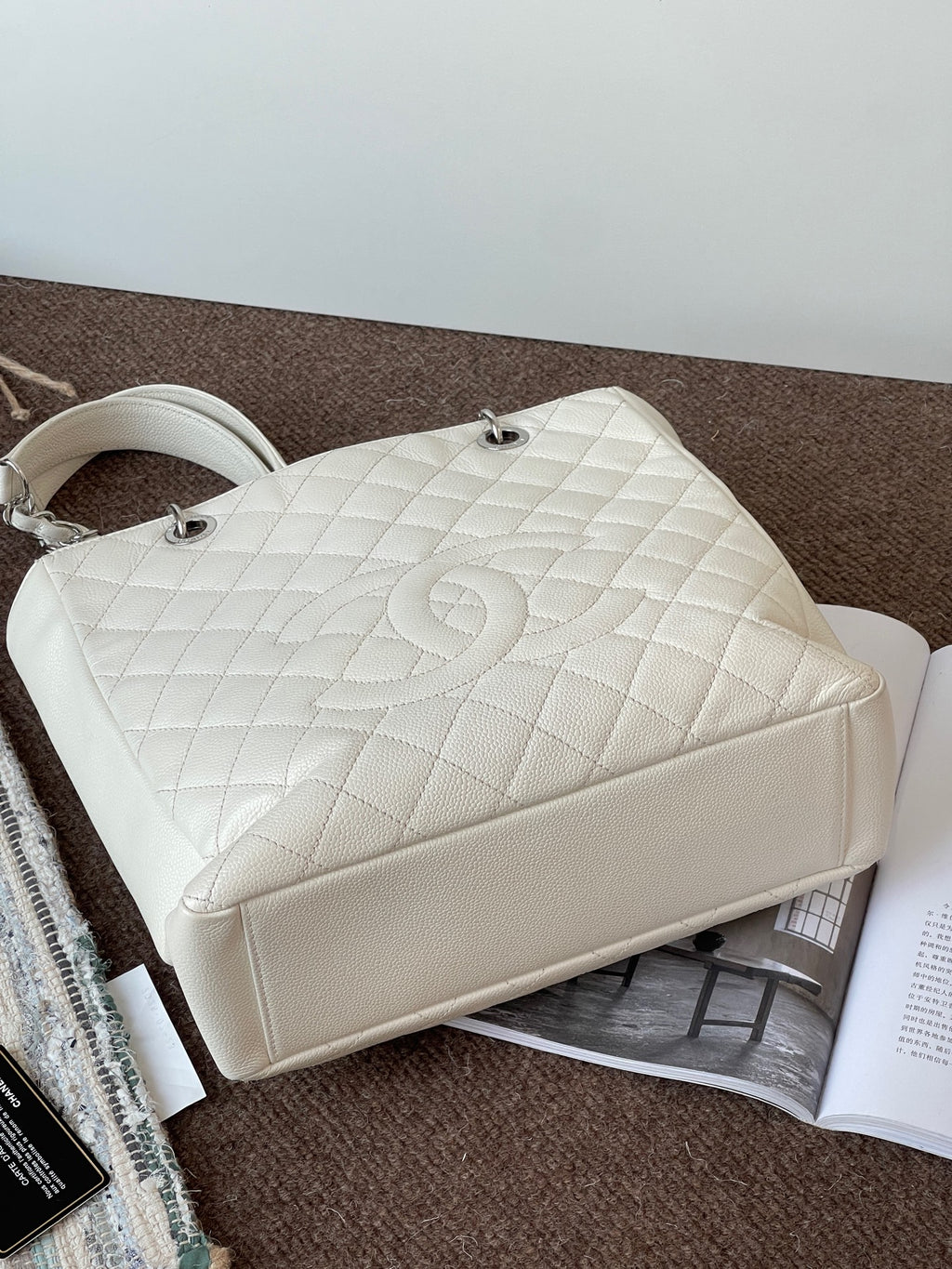 Chanel White Tote