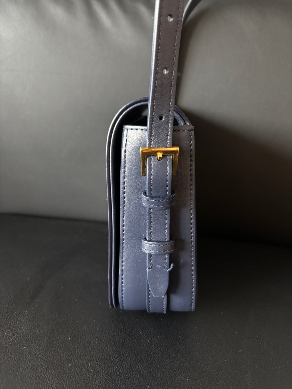 Burberry Blue Messenger Bag