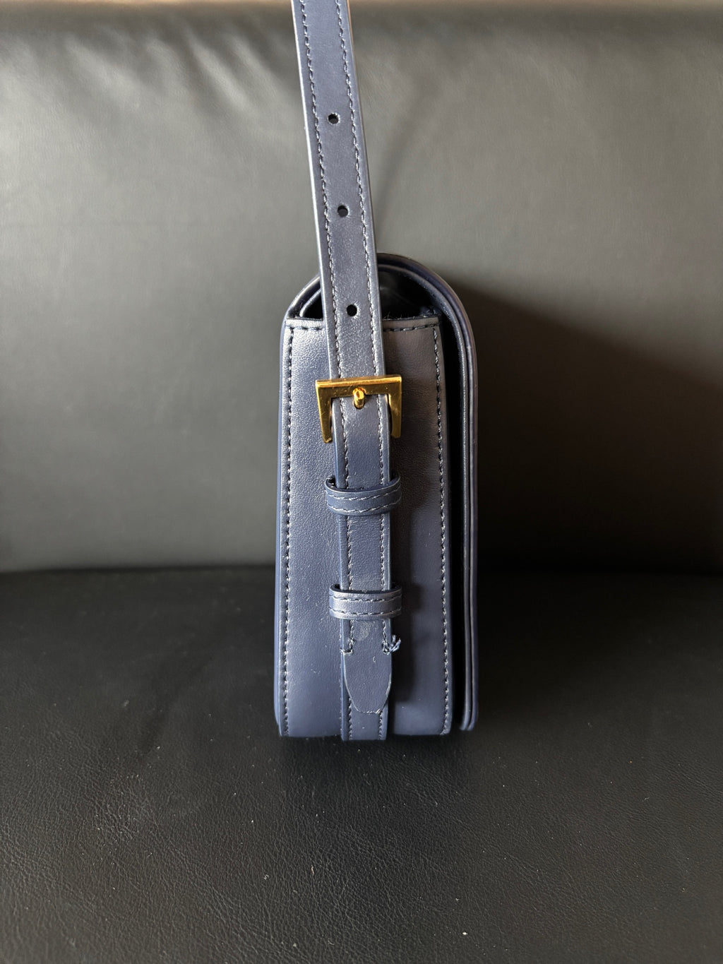 Burberry Blue Messenger Bag