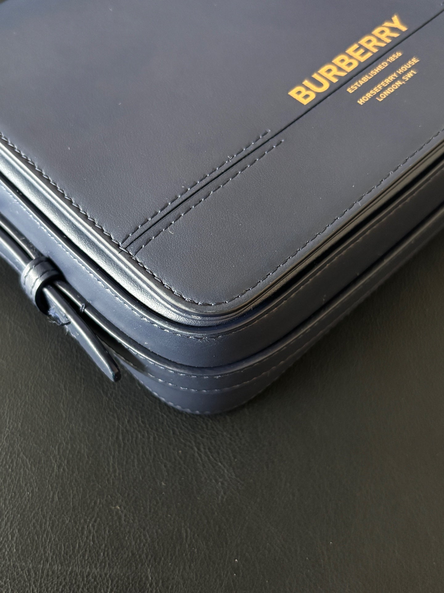 Burberry Blue Messenger Bag