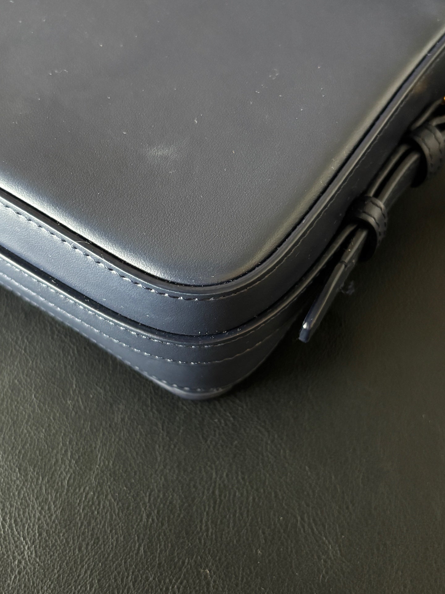 Burberry Blue Messenger Bag