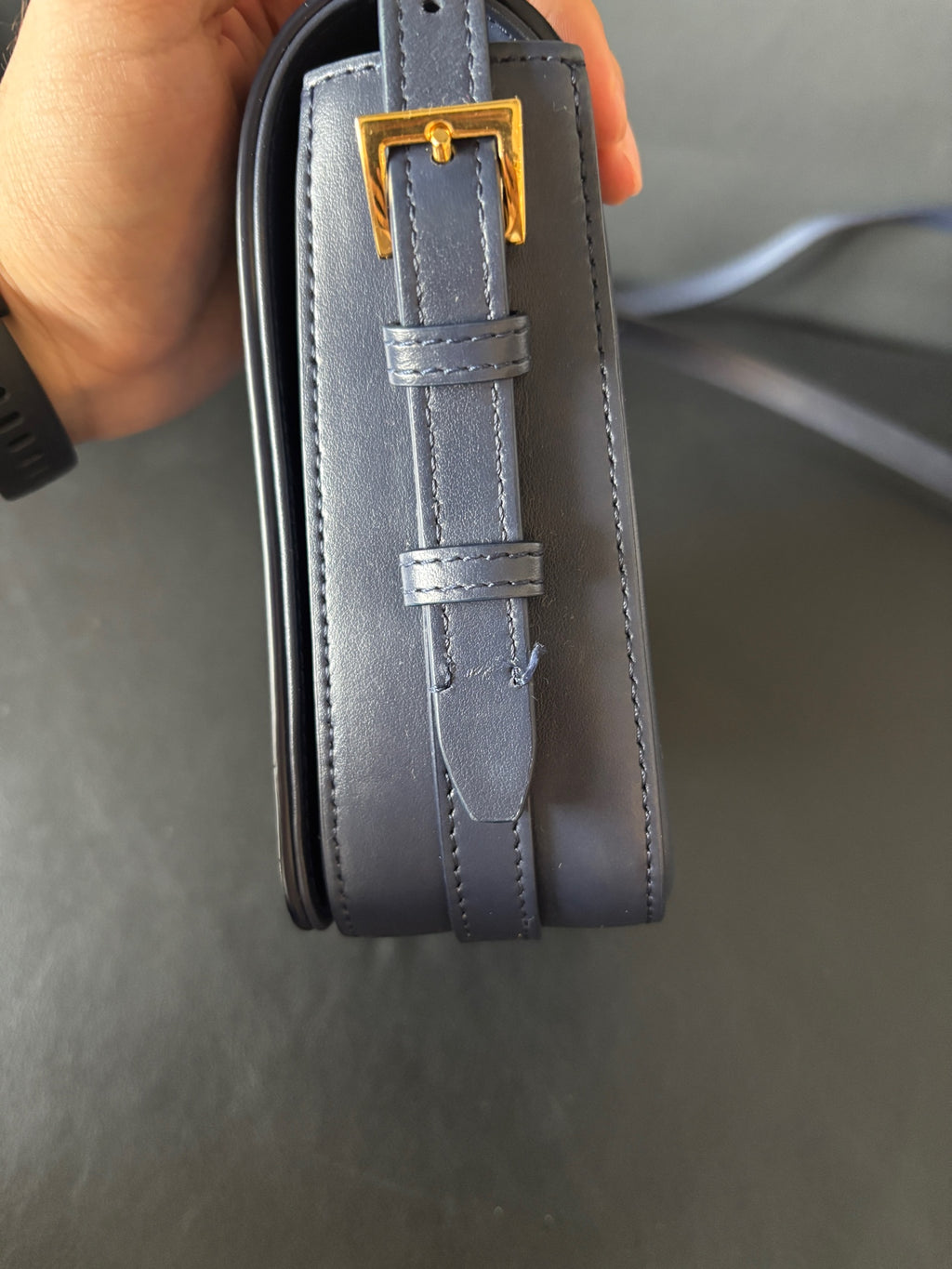 Burberry Blue Messenger Bag