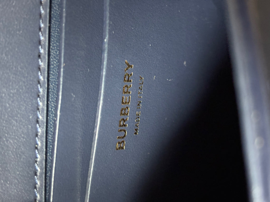 Burberry Blue Messenger Bag