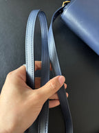 Burberry Blue Messenger Bag