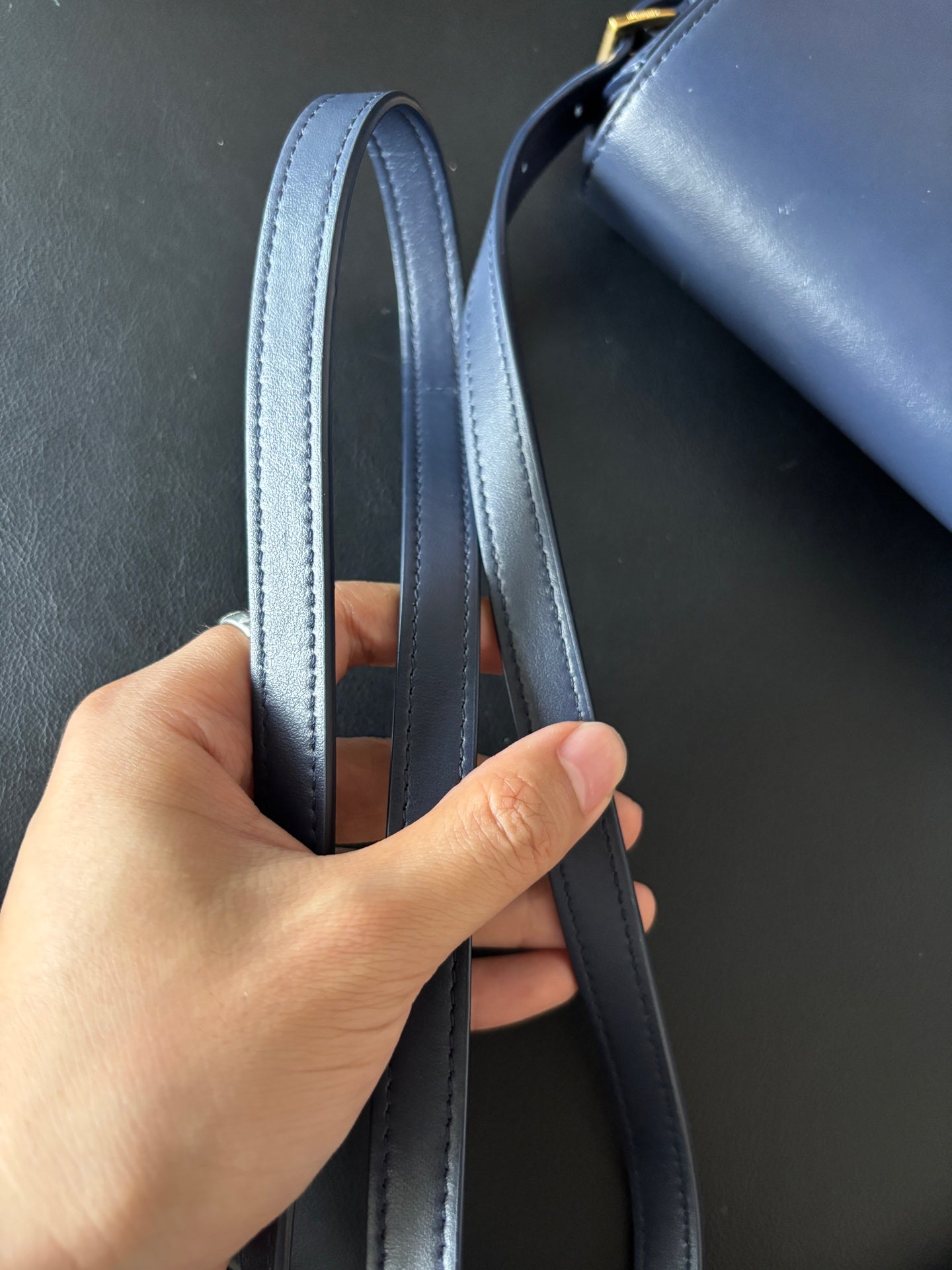 Burberry Blue Messenger Bag