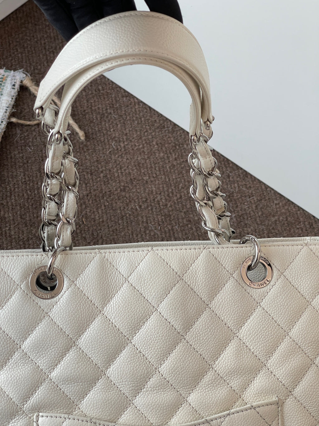 Chanel White Tote