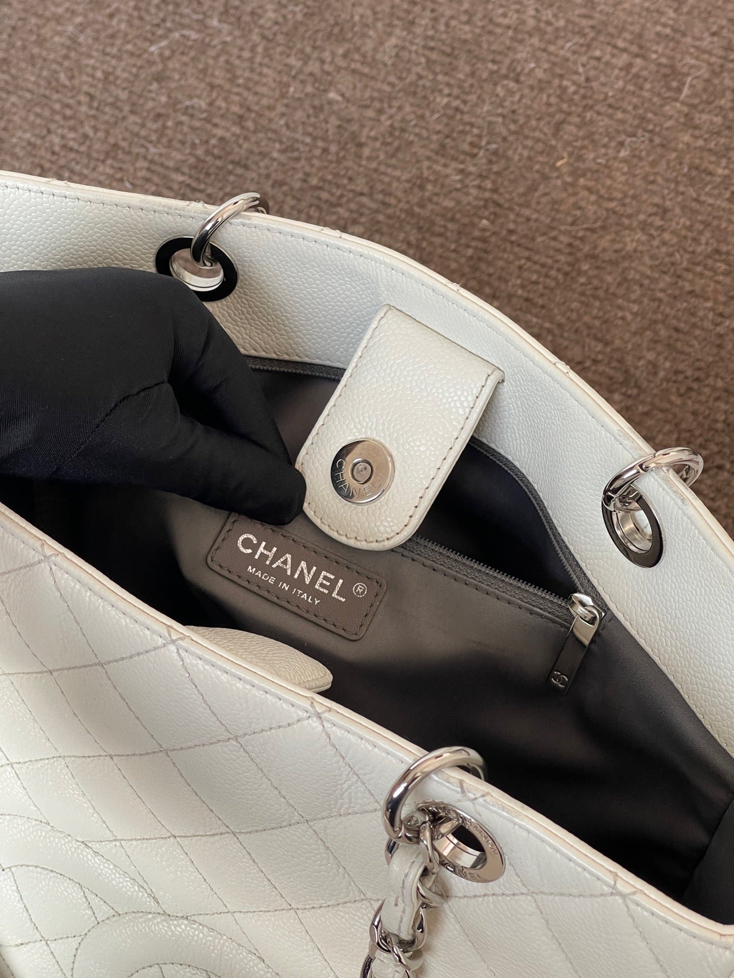 Chanel White Tote
