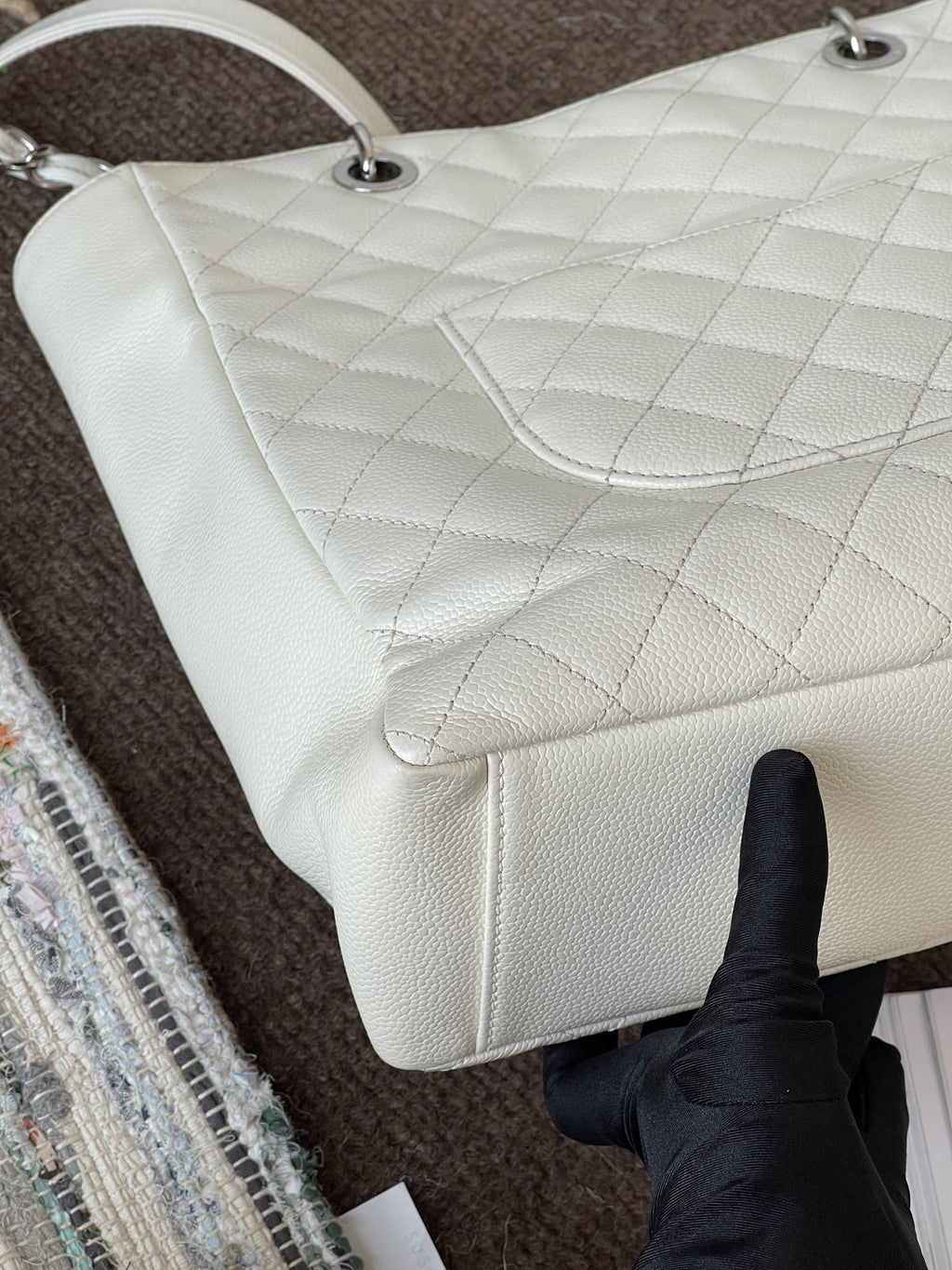Chanel White Tote