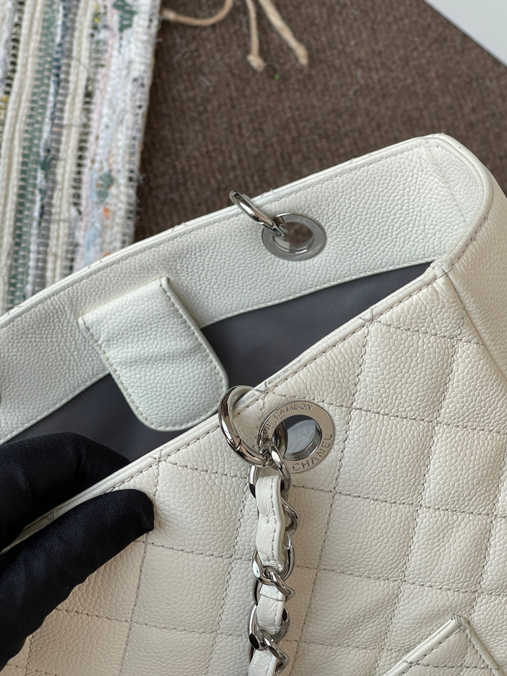 Chanel White Tote