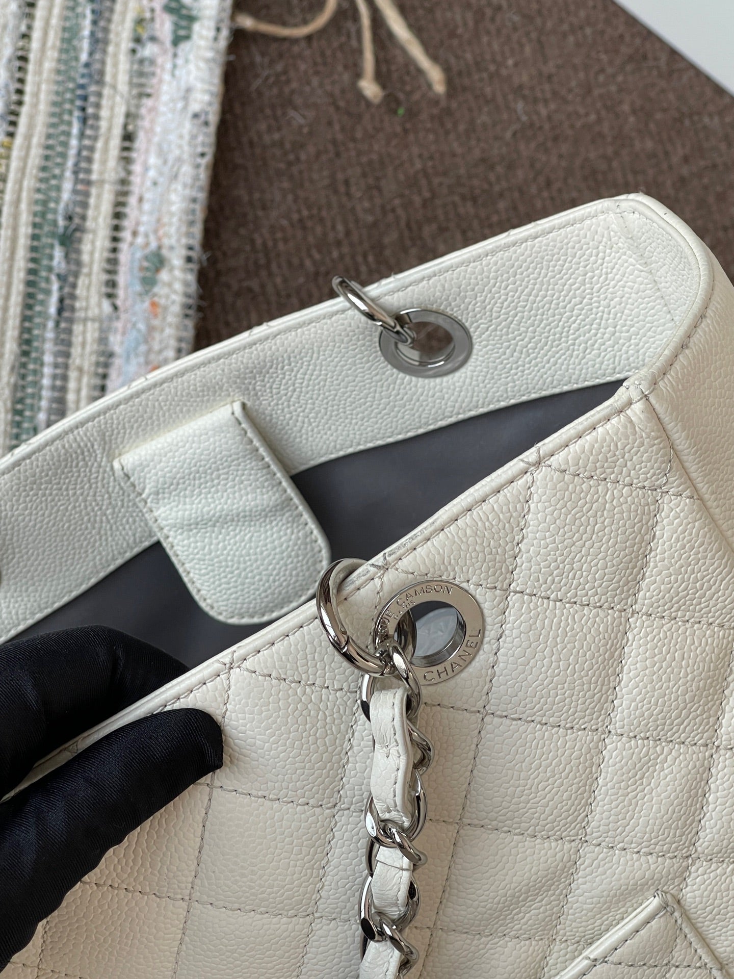 Chanel White Tote