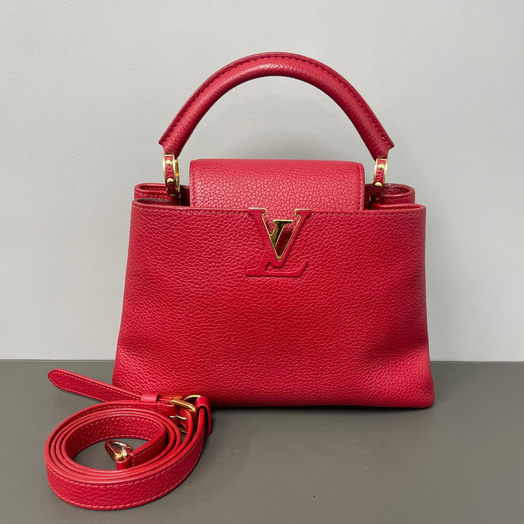 Louis Vuitton Red Satchel