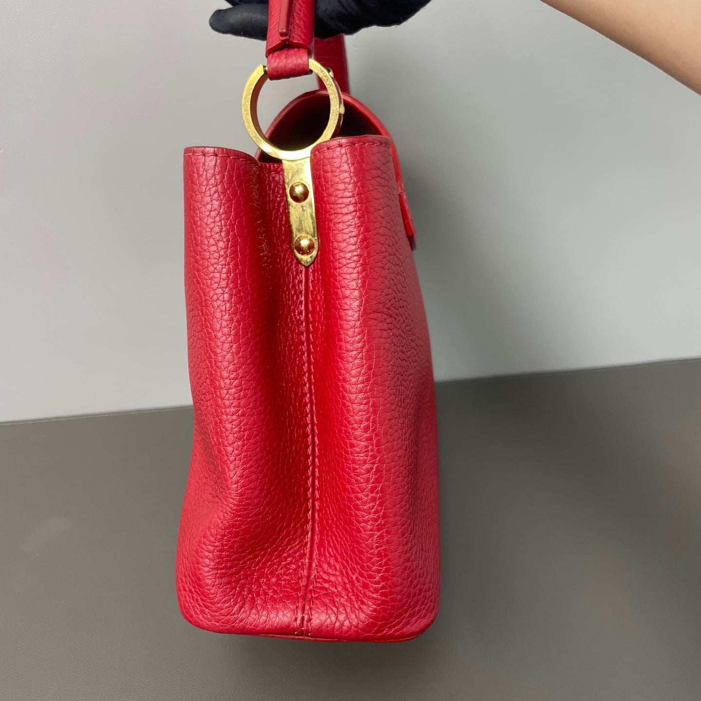 Louis Vuitton Red Satchel