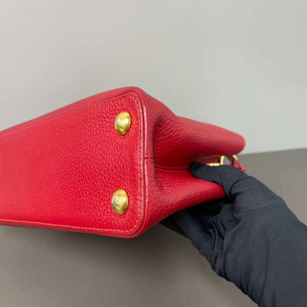 Louis Vuitton Red Satchel