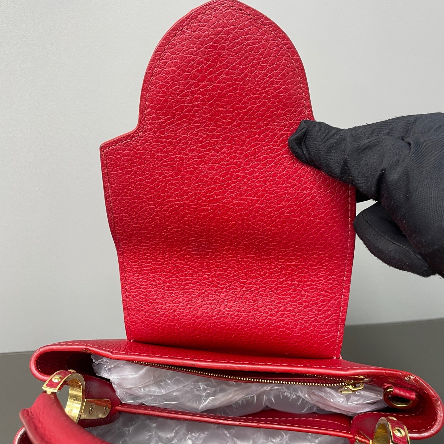 Louis Vuitton Red Satchel