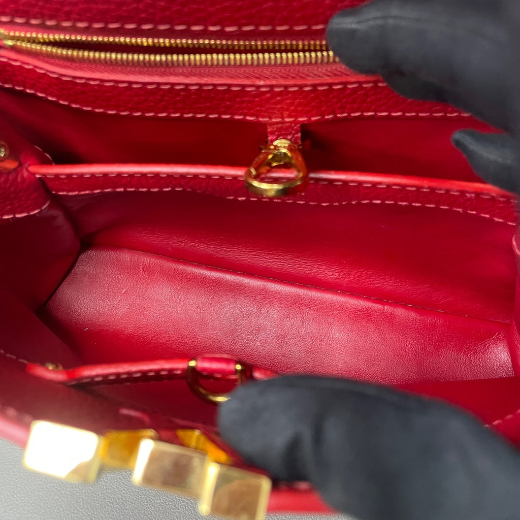 Louis Vuitton Red Satchel