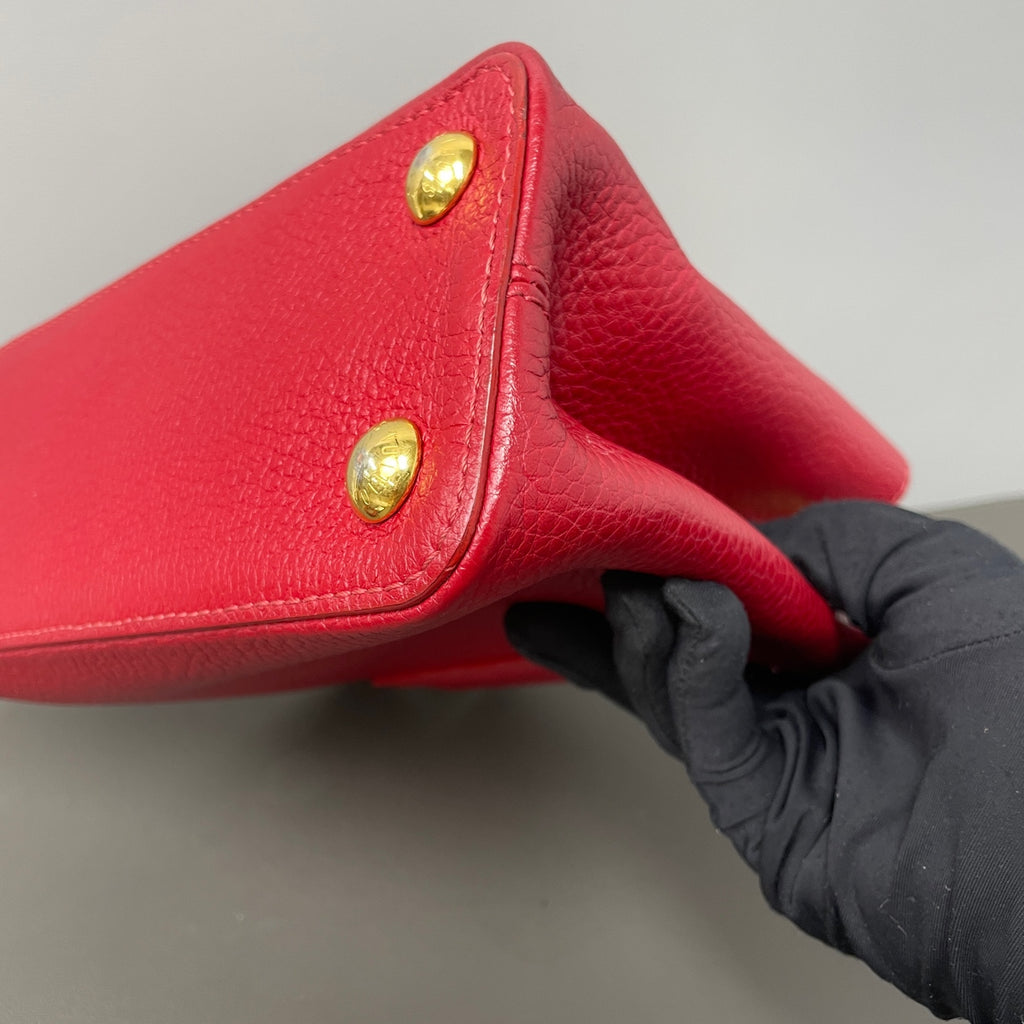 Louis Vuitton Red Satchel