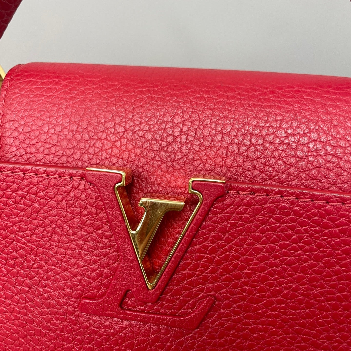Louis Vuitton Red Satchel