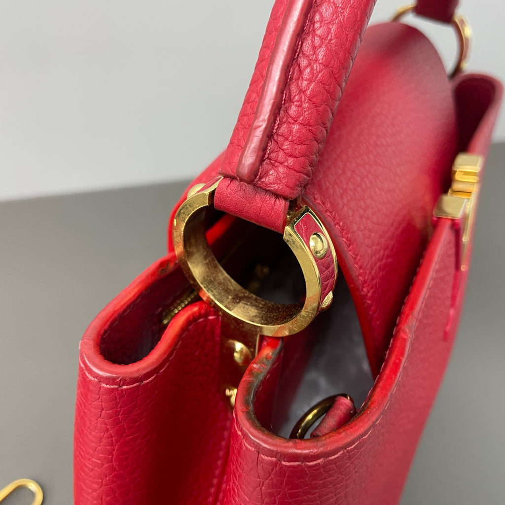 Louis Vuitton Red Satchel