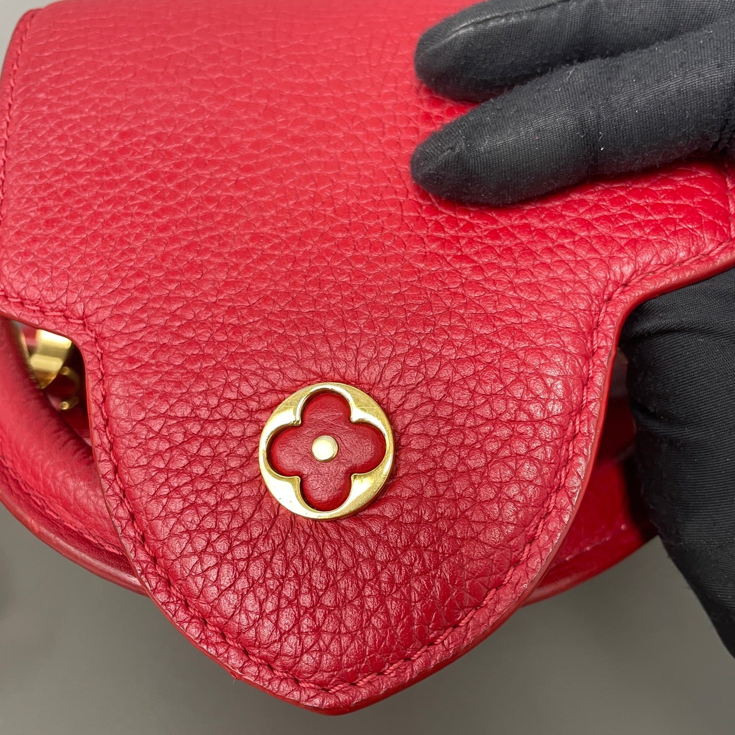 Louis Vuitton Red Satchel