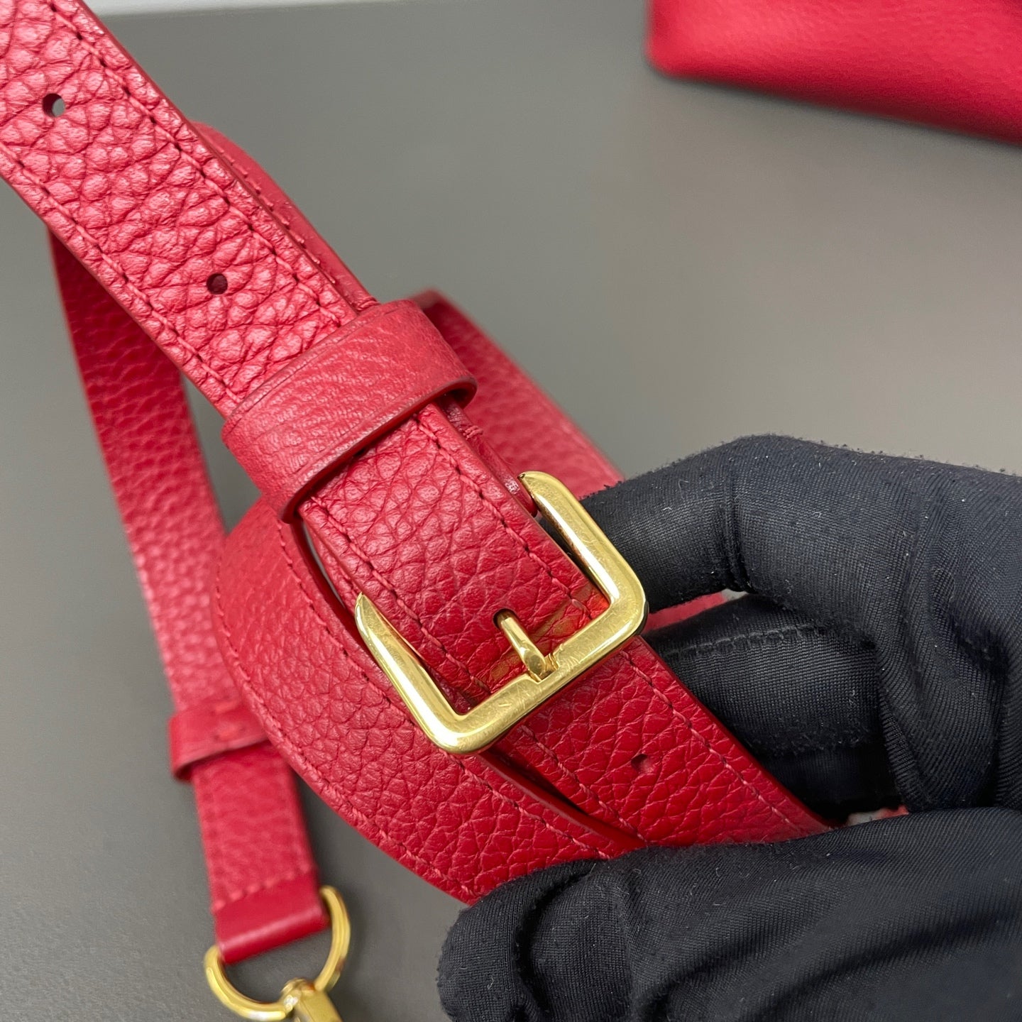 Louis Vuitton Red Satchel