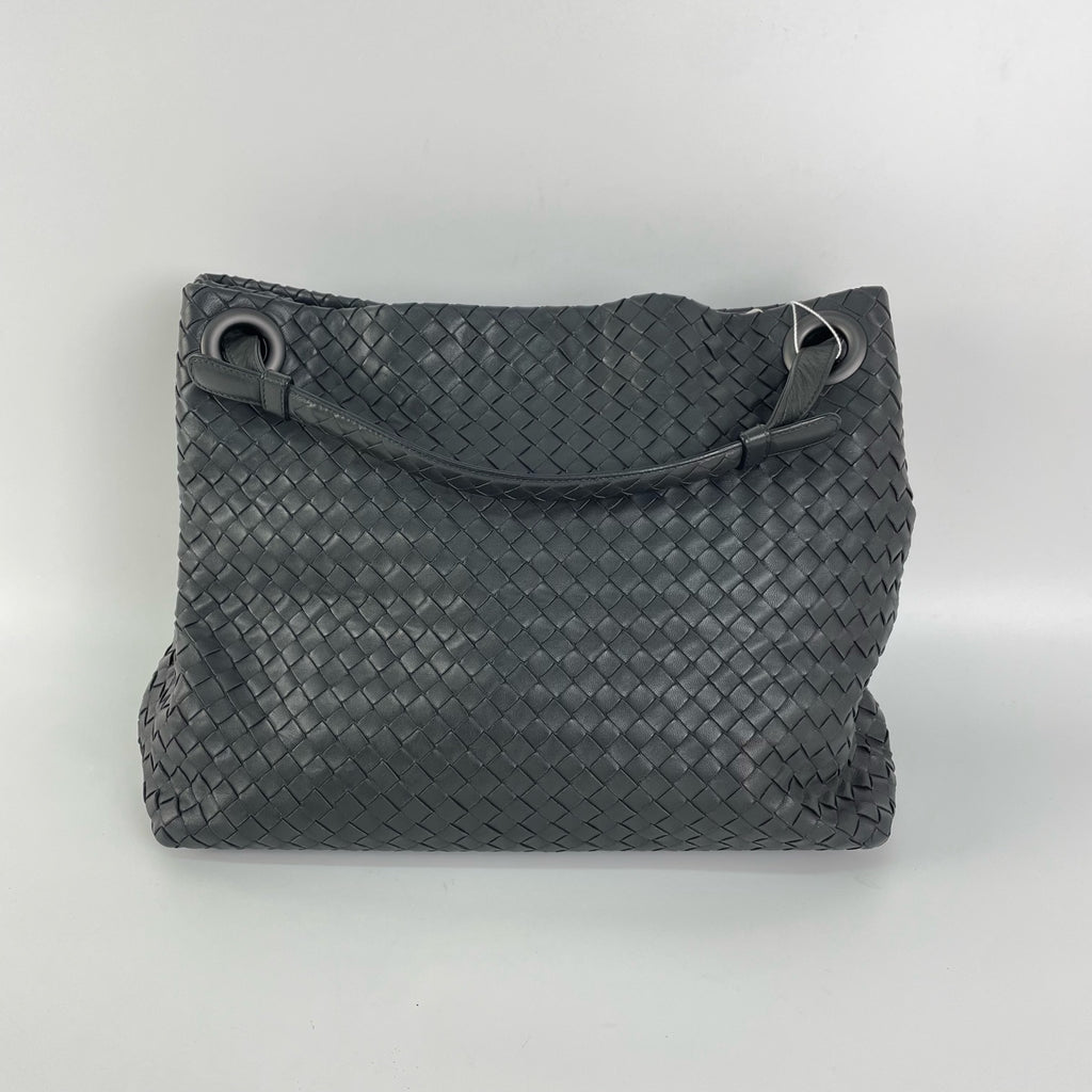 Bottega Veneta Gray Shoulder Bag