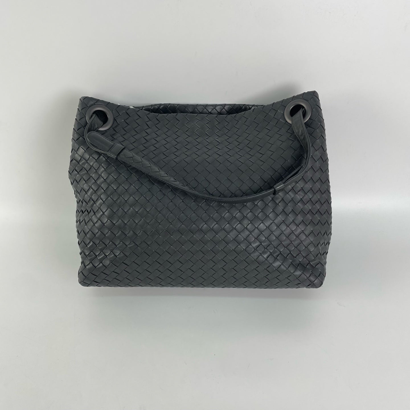 Bottega Veneta Gray Shoulder Bag