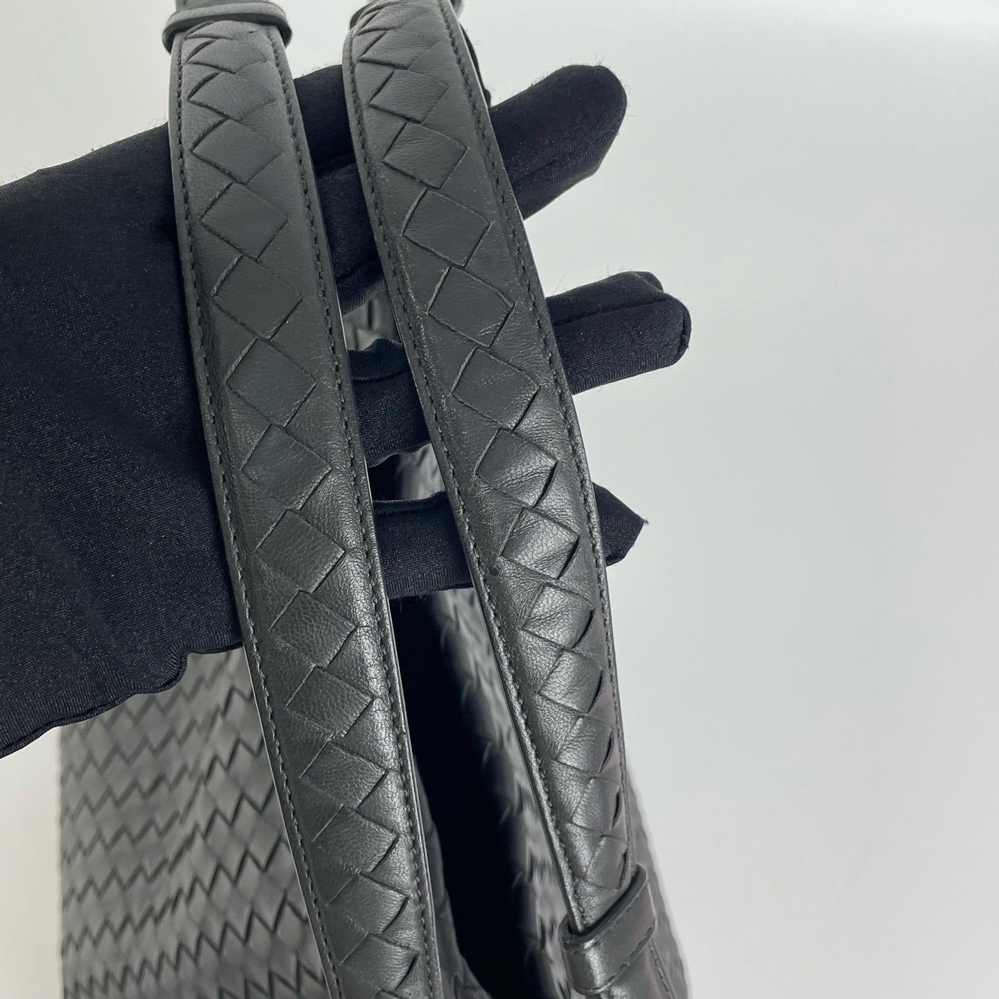 Bottega Veneta Gray Shoulder Bag