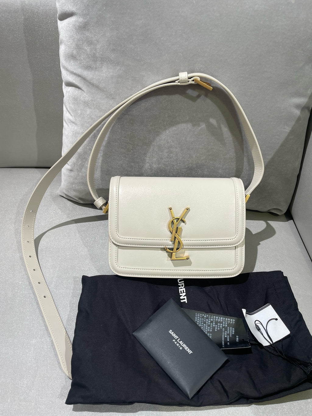 Saint laurent Monogram shoulder bag White Crossbody 6343060SX0W9207