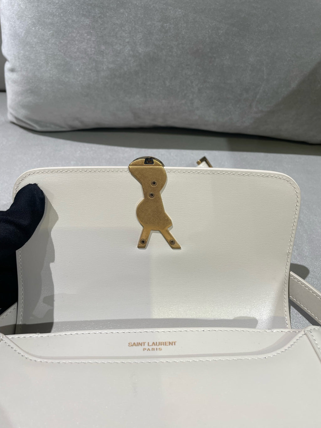 Saint laurent Monogram shoulder bag White Crossbody 6343060SX0W9207