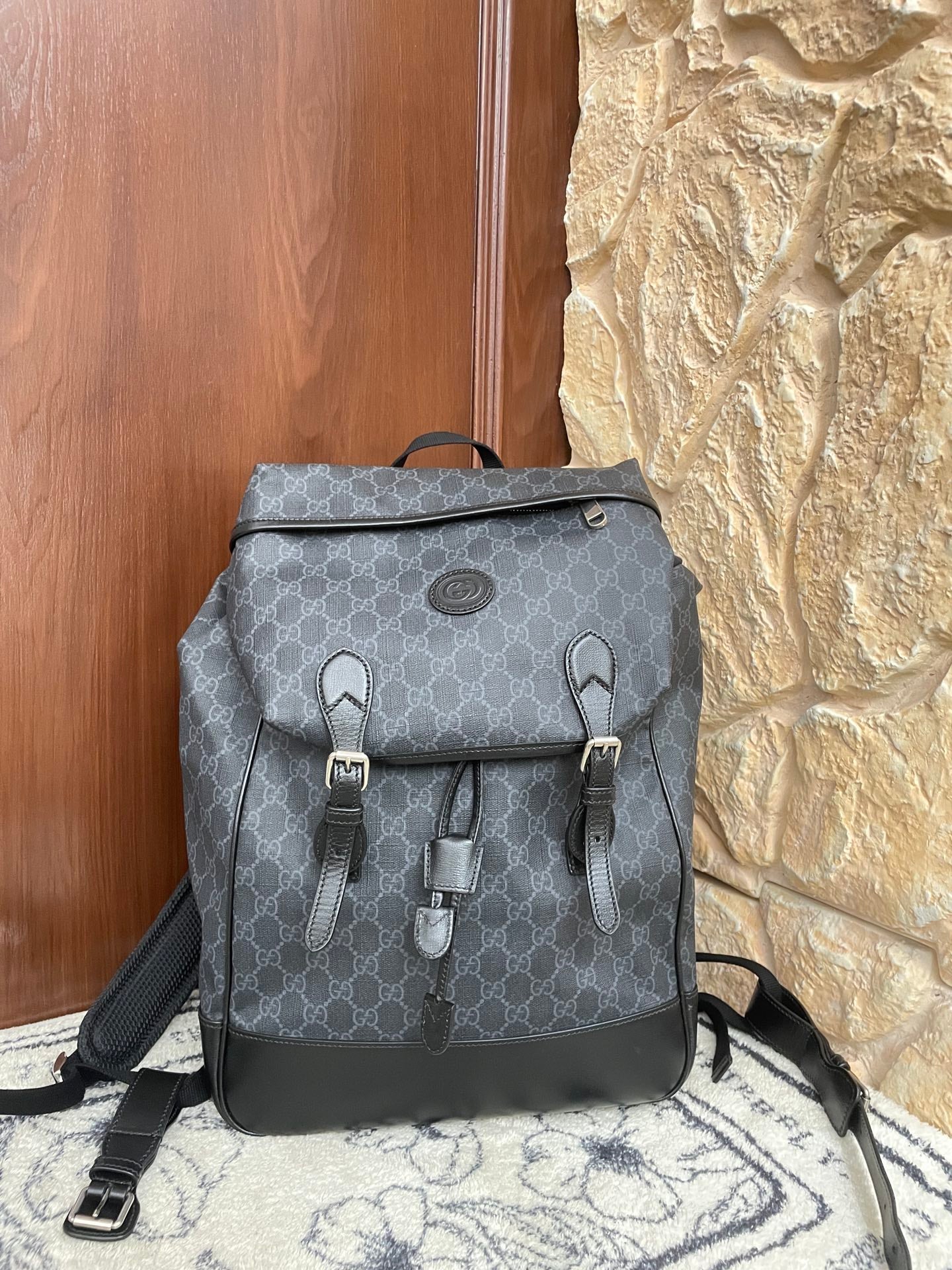 Gucci Black Backpack