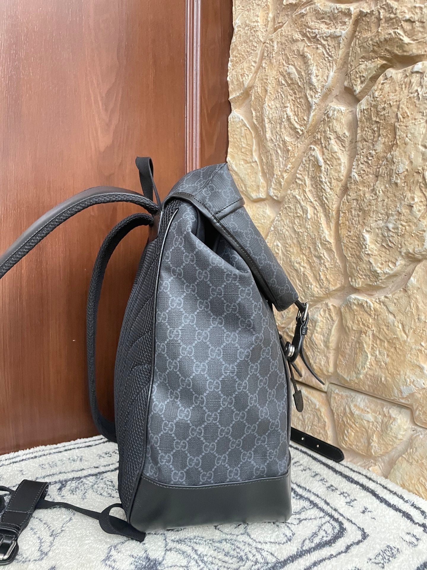 Gucci Black Backpack
