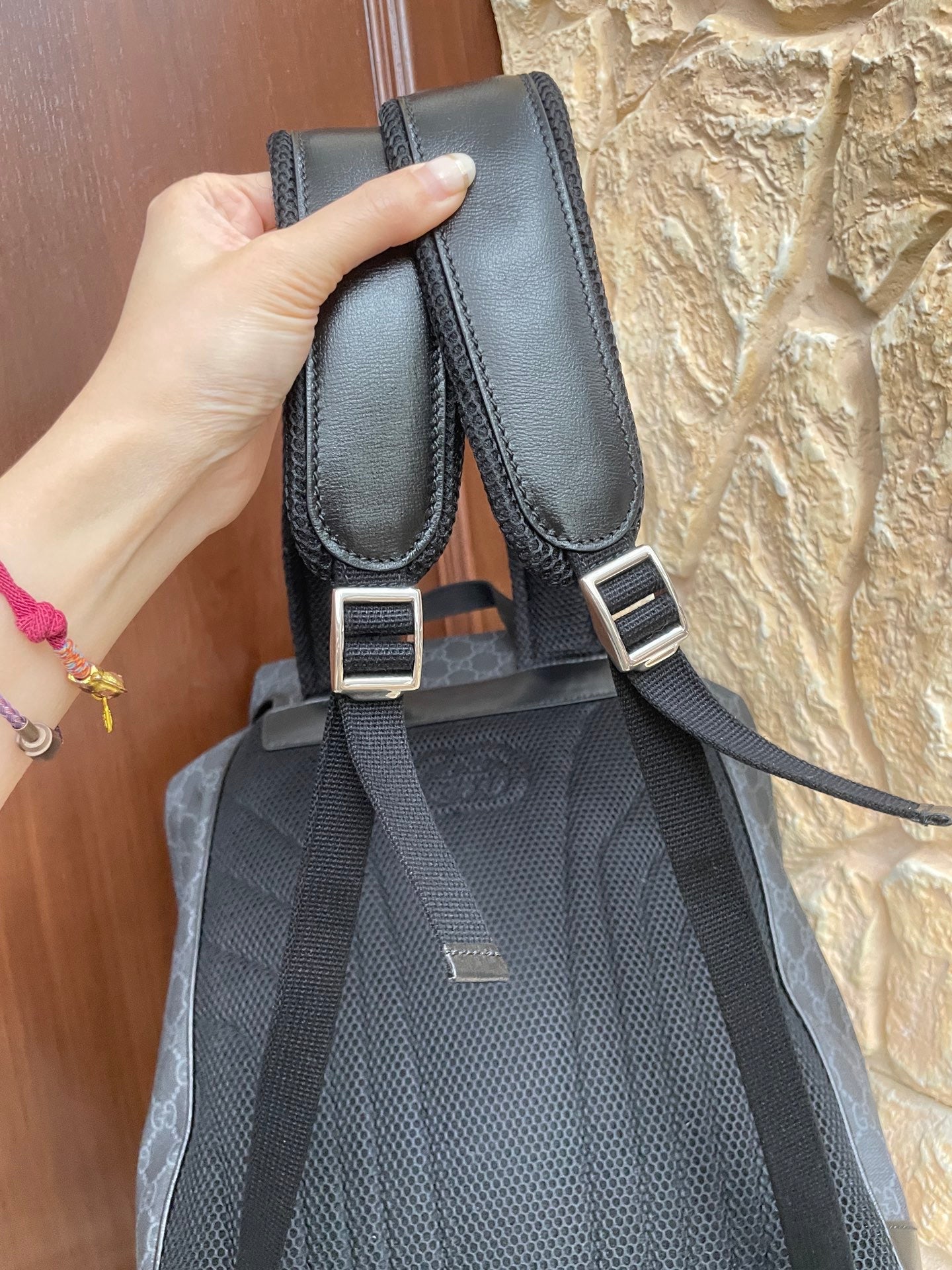 Gucci Black Backpack