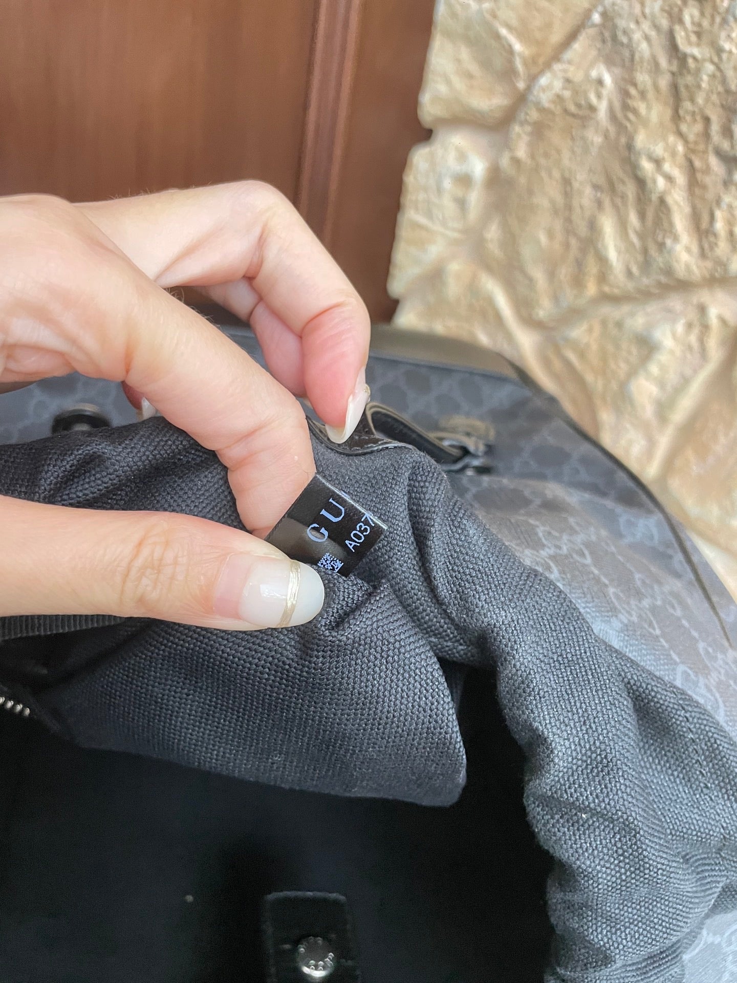 Gucci Black Backpack