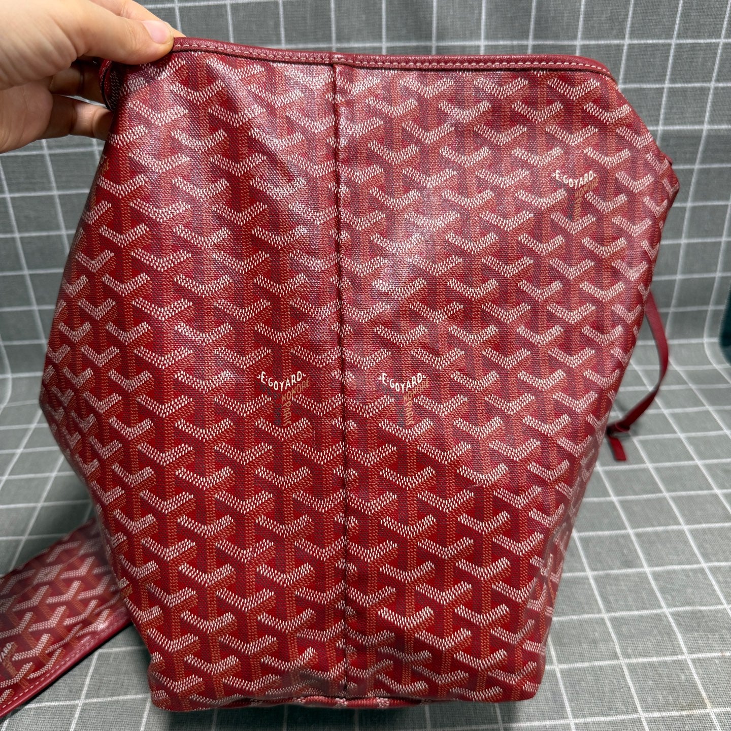 Goyard ANJOU large-sized bag Leather ANJOUSGMLCG02TY02P